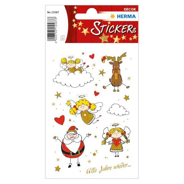 HERMA Stickers de No&euml;l DECOR Sapin de No&euml;l