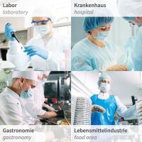 HYGOSTAR Masque type II, 3 couches, bleu