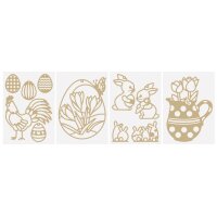 folia Fensterbilder-Bastelset "Frühling",...