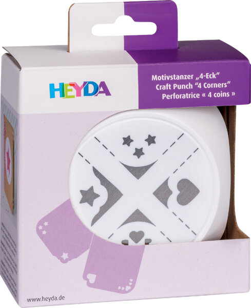 HEYDA Flexi-Motivstanzer "4-Eck"