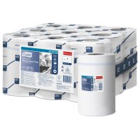 TORK Reflex Rouleau nettoyant multi-usage, 120,1 m, blanc
