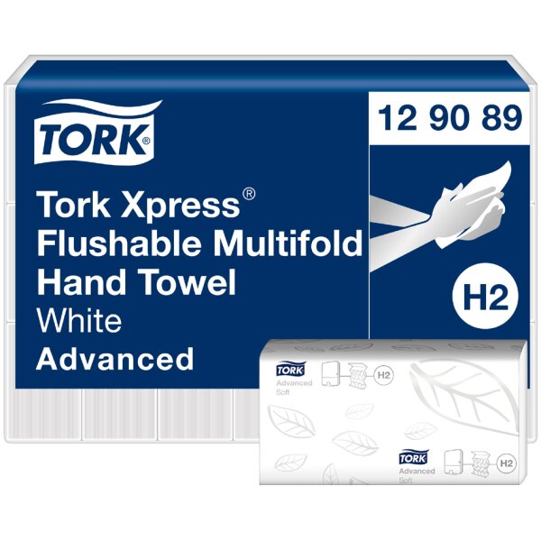 TORK Xpress Essuie-mains interfoli&eacute;, 213x240mm, pliage en Z