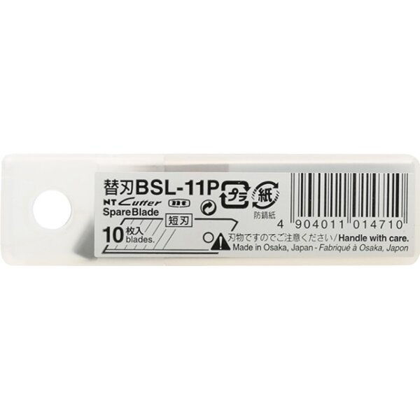 NT Lame de rechange pour cutter BSL-11P, largeur : 18 mm