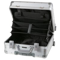 ALUMAXX Business Valise à roulettes GEMINI, argent