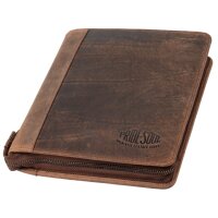 PRIDE&SOUL Organizer CHARON, aus Leder, braun