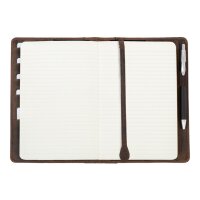 PRIDE&SOUL Ledereinband PERKINS, aus Leder, braun