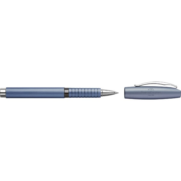 FABER-CASTELL Stylo roller Essentio Aluminium, bleu