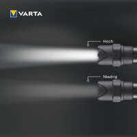 VARTA Lampe de poche Indestructible F10 Pro, avec 3 AAA