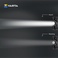 VARTA Lampe frontale Indestructible H20 Pro, 3x Micro AAA