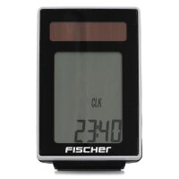 FISCHER Fahrrad-Computer Funk Solar, 22 Funktionen