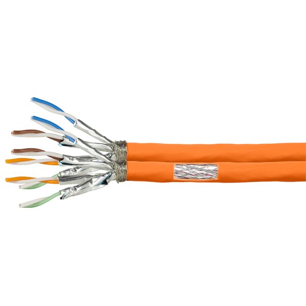 LogiLink Installationskabel, Kat.7, S FTP, 100 m, Duplex