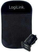 LogiLink USB-KFZ-Ladegerät, 2-fach, inkl....
