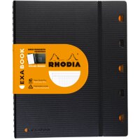 RHODIA Cahier EXABOOK rechargeable, A4+, quadrillé...