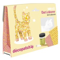 décopatch Pappmaché-Set "Katze",...