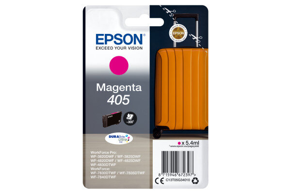 EPSON Cartouche dencre 405 magenta T05G34010 WF-7830DTWF 300 pages