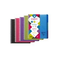 CLAIREFONTAINE LINICOLOR Heft A5+ 329755 5mm 90 Blatt