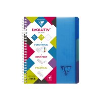 CLAIREFONTAINE LINICOLOR Cahier A5+ 329755 5mm 90 feuilles