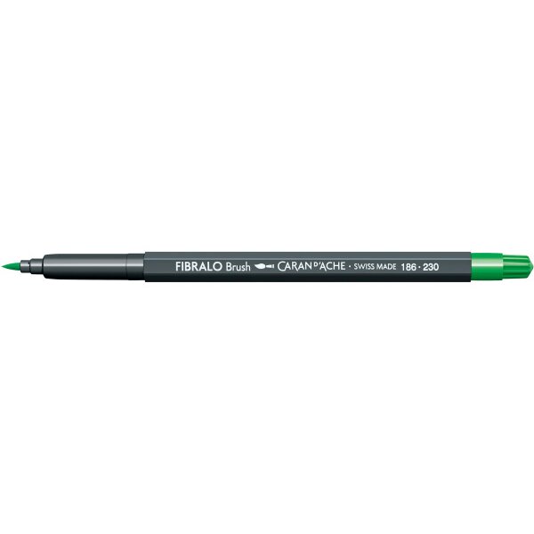CARAN DACHE Classic Fibralo Brush 186.23 jaune/vert
