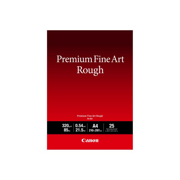 CANON Premium Paper 320g A4 FARG1A4 Fine Art Rough 25 feuilles