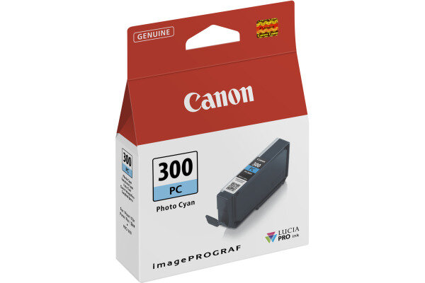 CANON Cartouche dencre photo cyan PFI-300PC iPF PRO-300 14.4ml