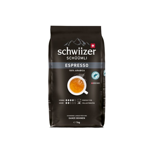 SCHWIIZER Sch&uuml;&uuml;mli Espresso 1kg 11039958 Bohnenkaffee