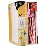 PAPSTAR Paille en papier Moulin à vent, 200 mm,...