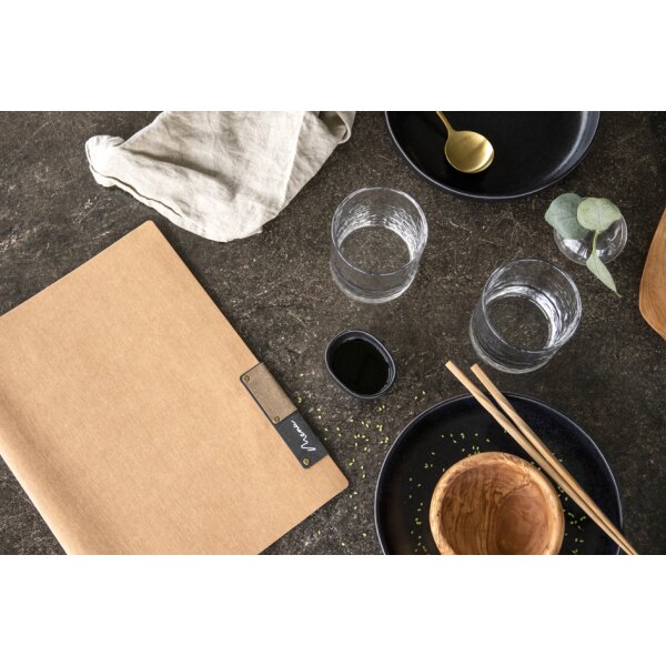 Securit Speisekarten-Mappe "Nature Collection", A5, braun