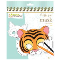 avenue mandarine Maskenmalbuch Tiere
