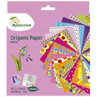 My Mandarine Origami-Faltblätter "Bubbles"