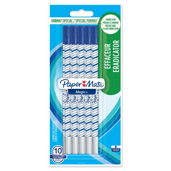Paper:Mate Effaceur dencre Magic +, carte blister de 4