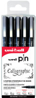 uni-ball Fineliner PIN ASP009, 5er Set