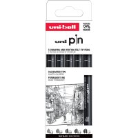uni-ball Fineliner PIN ASP009, 5er Set