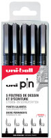 uni-ball Fineliner PIN ASP012, 5er Set