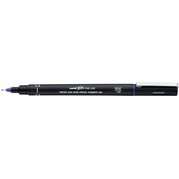 uni-ball Fineliner PIN 05200 B, blau