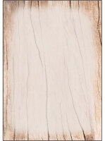 sigel Papier à motif, A4, 90 g/m2, motif Wood
