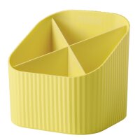 HAN Multiköcher Re-X-LOOP, Öko-Kunststoff, 4 Fächer,schwarz