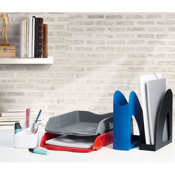 HAN Stehsammler Re-LOOP, A4, Öko-Kunststoff, gelb