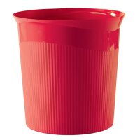 HAN Papierkorb Re-LOOP, Öko-Kunststoff, 13 Liter, schwarz