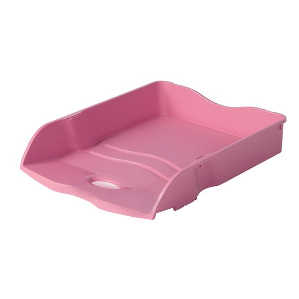 HAN Corbeille à courrier Re-LOOP, A4, plastique éco, rose