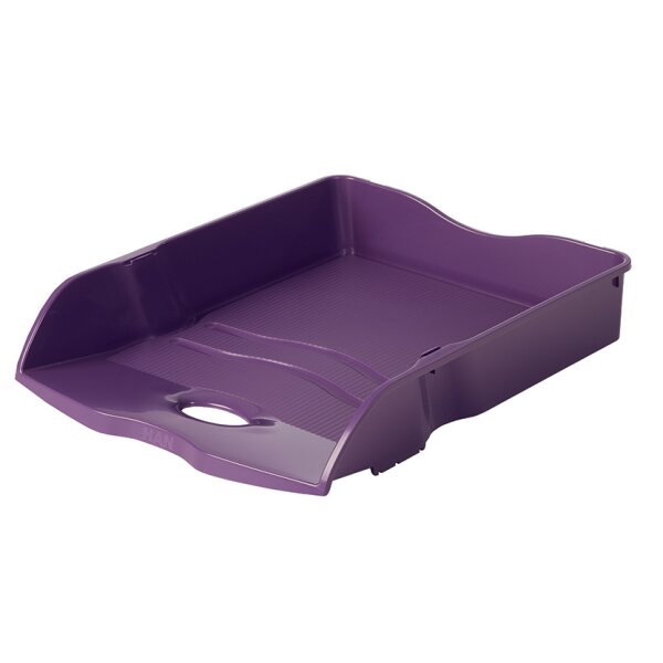 HAN Briefablage Re-LOOP, DIN A4, Öko-Kunststoff, lila