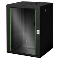 DIGITUS 19" Wandverteiler, zweiteilig, schwenkbar, 9 HE