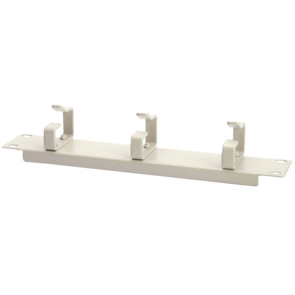 DIGITUS 10" Rangierpanel, 1 HE, 3 Kabelführungsbügel