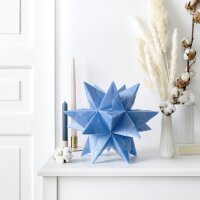 folia Faltblätter Bascetta-Stern, 200 x 200, hellgelb