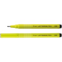 PILOT Feutre de calligraphie LETTERING PEN 10, noir
