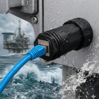 LogiLink Connecteur à vis pour lindustrie Cat.6A