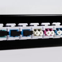 LogiLink LWL Kupplung, 2x SC-Simplex, Multimode, aquablau