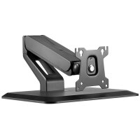 LogiLink Touchscreen-Monitorarm mit Standfuss, schwarz