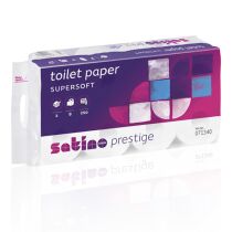 Satino Prestige Toilettenpapier supersoft 3-lagig hochweiss - 1 Palette (1'728 Rollen) inkl. Vignette 2023