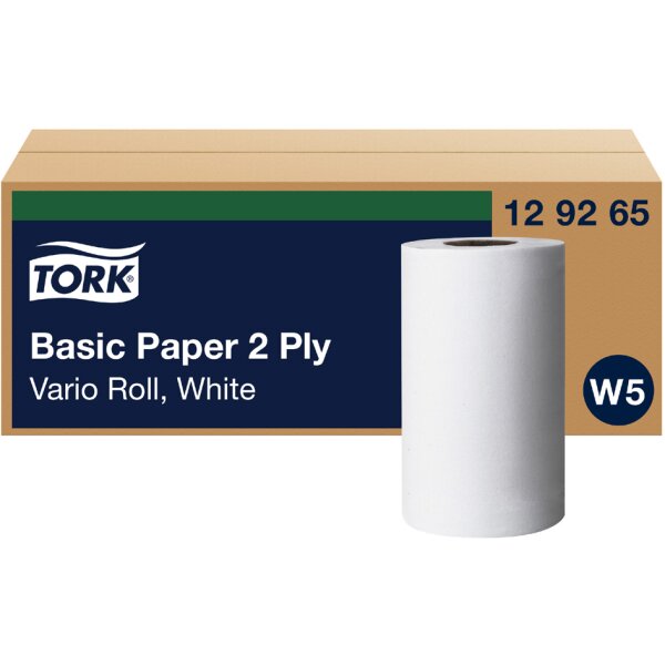 TORK Mehrzweck-Putzrolle, 2-lagig, weiss, 55 m - stark