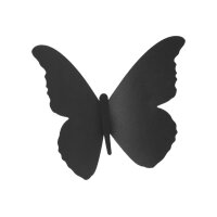 SECURIT Kreidetafel 3-D Butterfly W3D-BUTTERFLY schwarz,...
